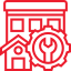 Residential Roofing Repair Icon