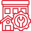 Residential Roofing Repair Icon